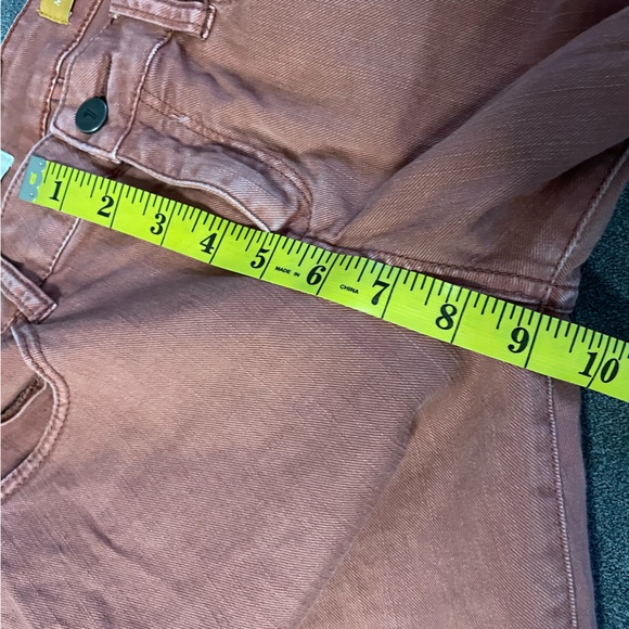 Pilcro and the Letterpress Red Denim STET Skinny Jeans sz 29 - Picture 7 of 9